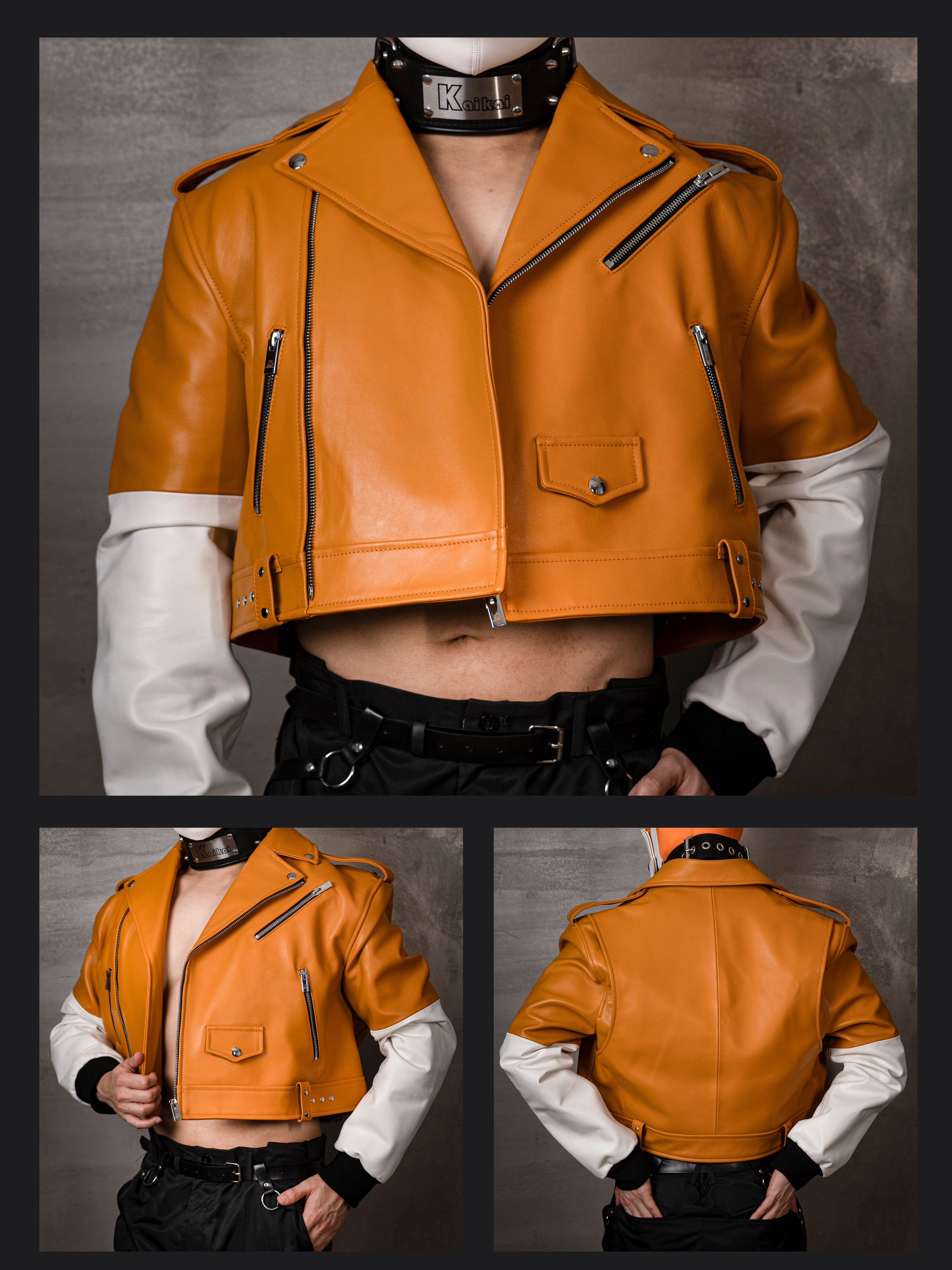 FENRIR - 03 SHIBA Motorcycle Leather Jacket