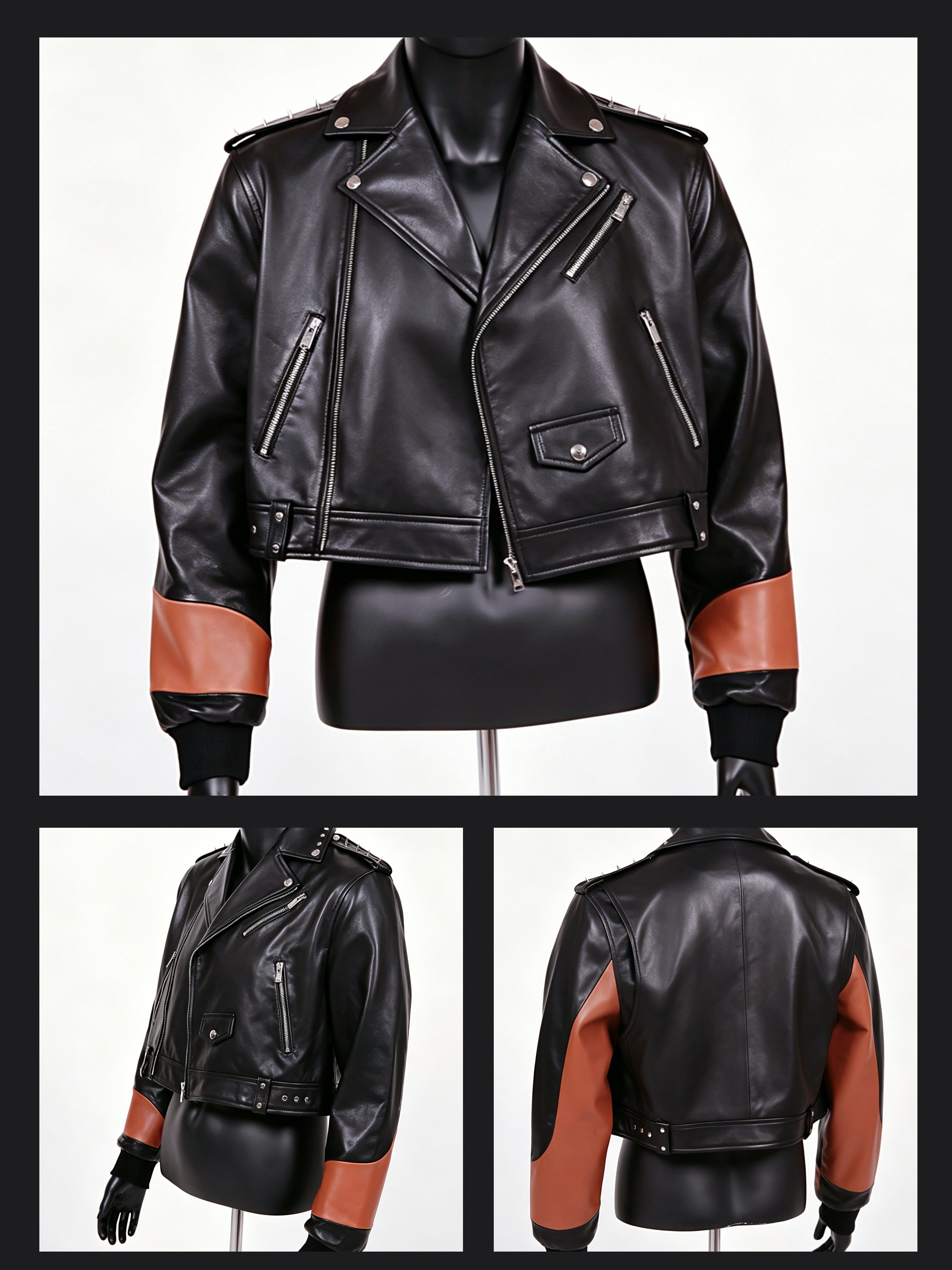 FENRIR - 01 DOBERMAN Motorcycle Leather Jacket （Limited Edition）