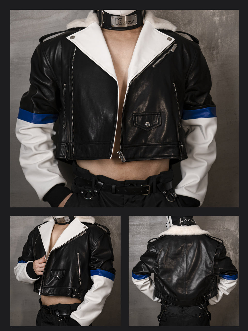 FENRIR - 02 HUSKY Motorcycle Leather Jacket