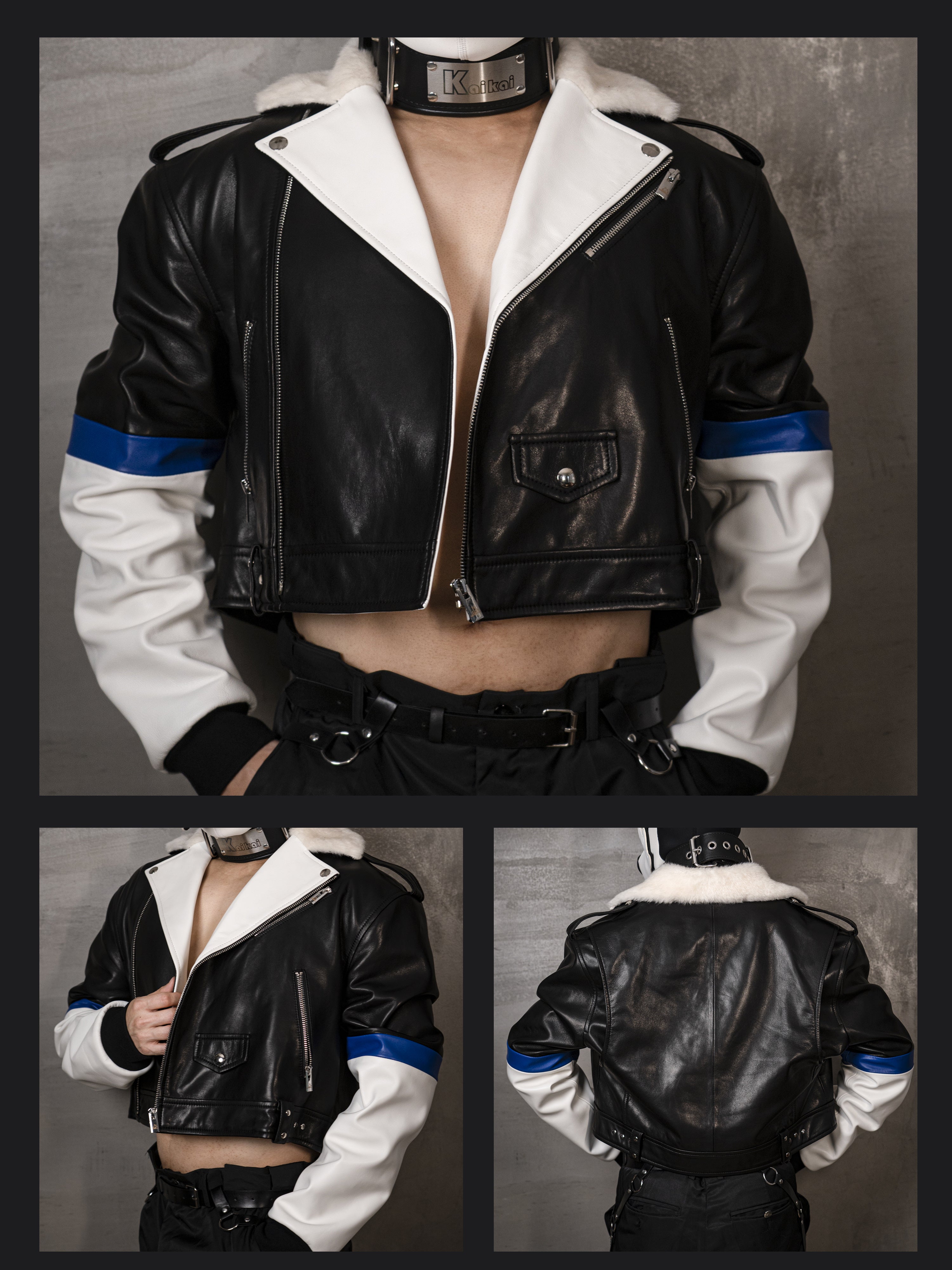 FENRIR - 02 HUSKY Motorcycle Leather Jacket
