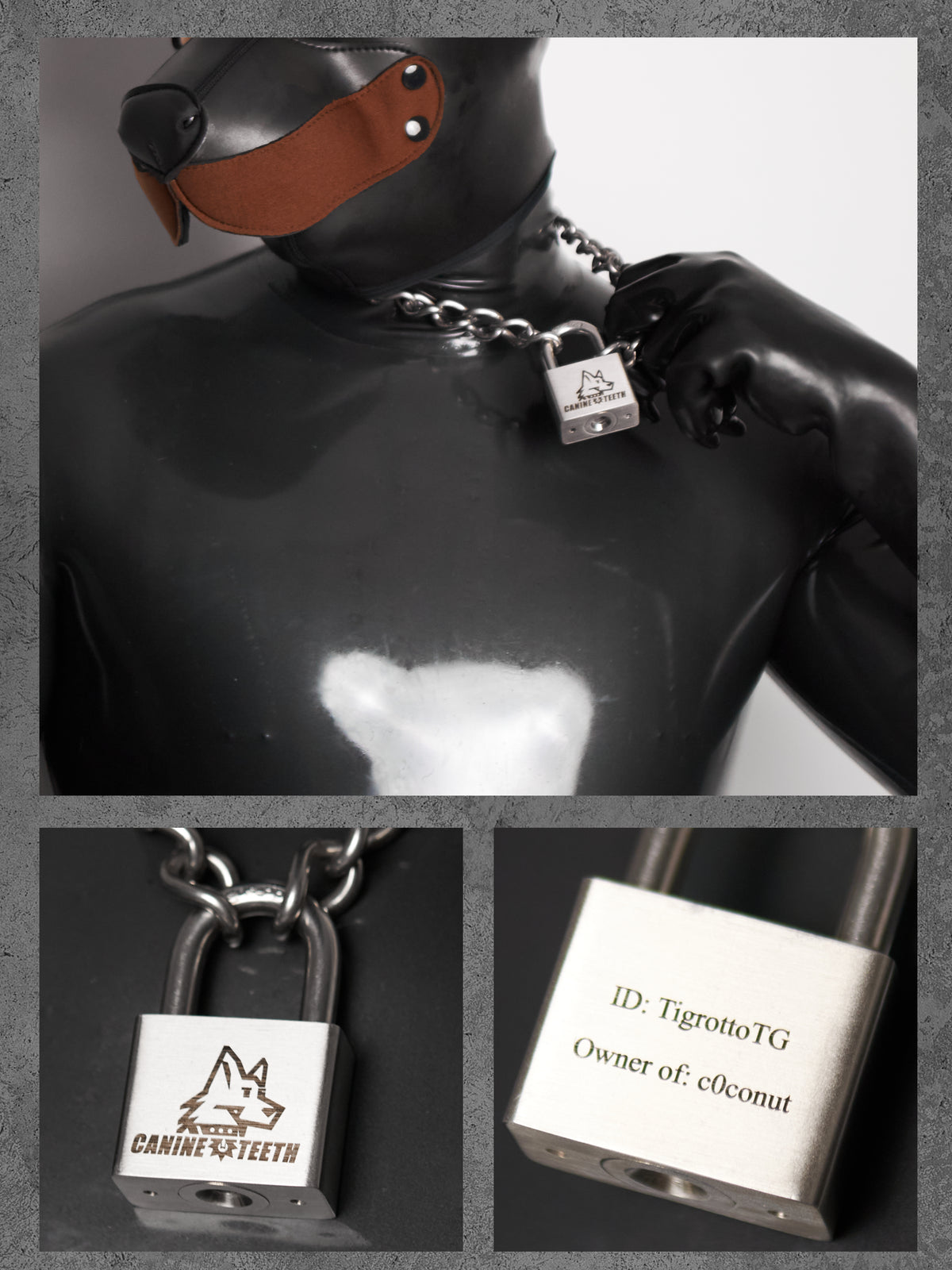 LAELAPS - 01 Customisable Lock Neckchains