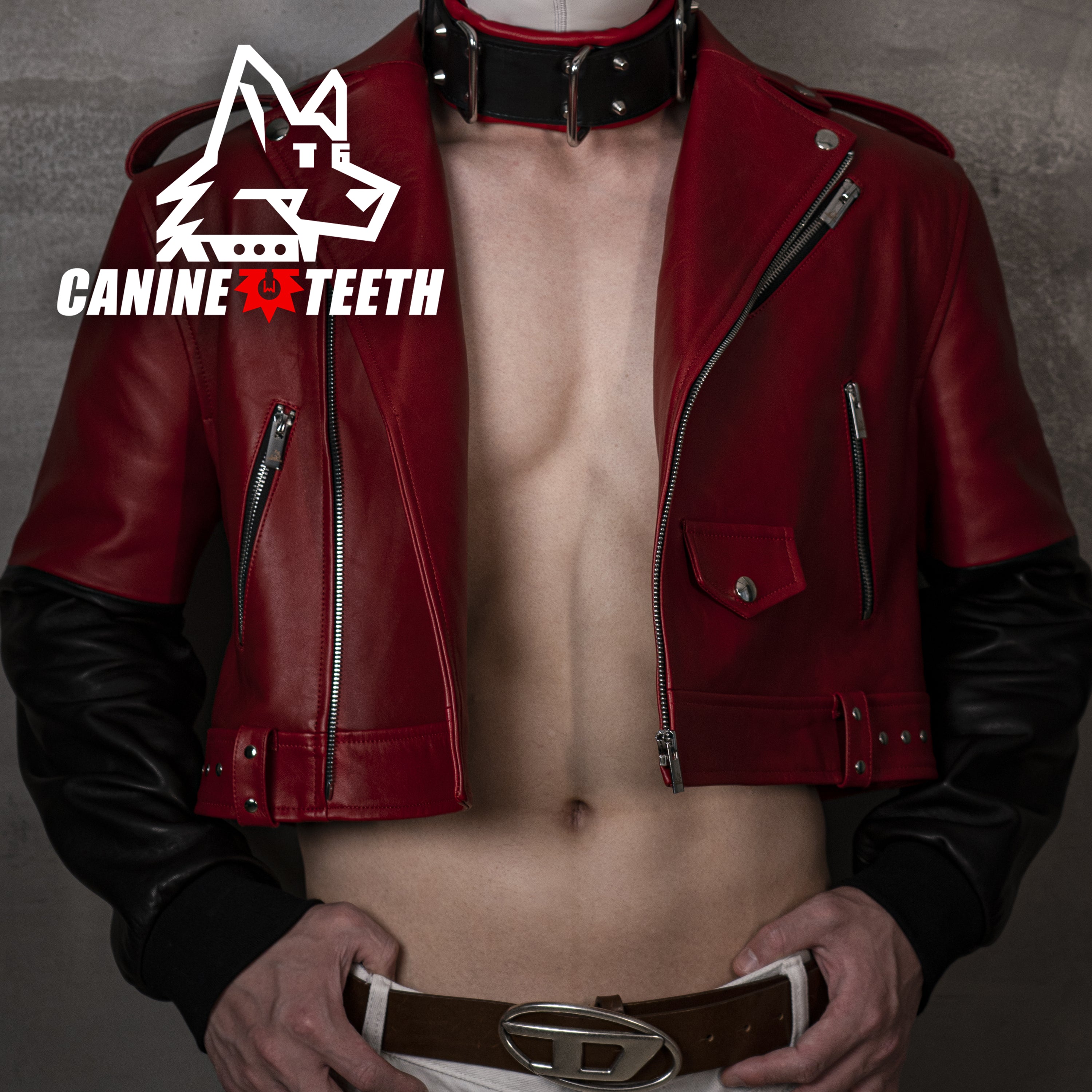 FENRIR - 04 RED FOX Motorcycle Leather Jacket