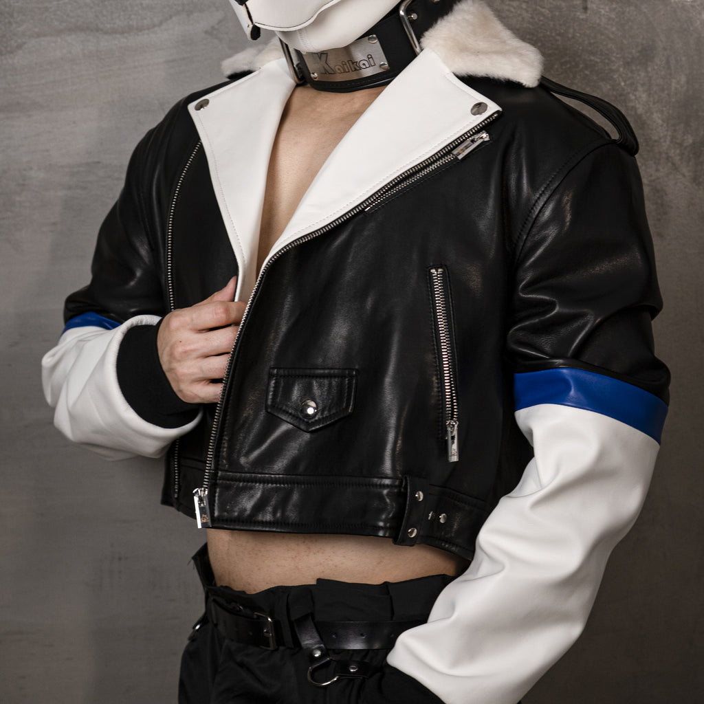 FENRIR - 02 HUSKY Motorcycle Leather Jacket