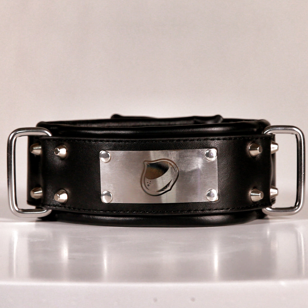 ANUBIS - 01 Custom Leather Collar/Neck Restraints