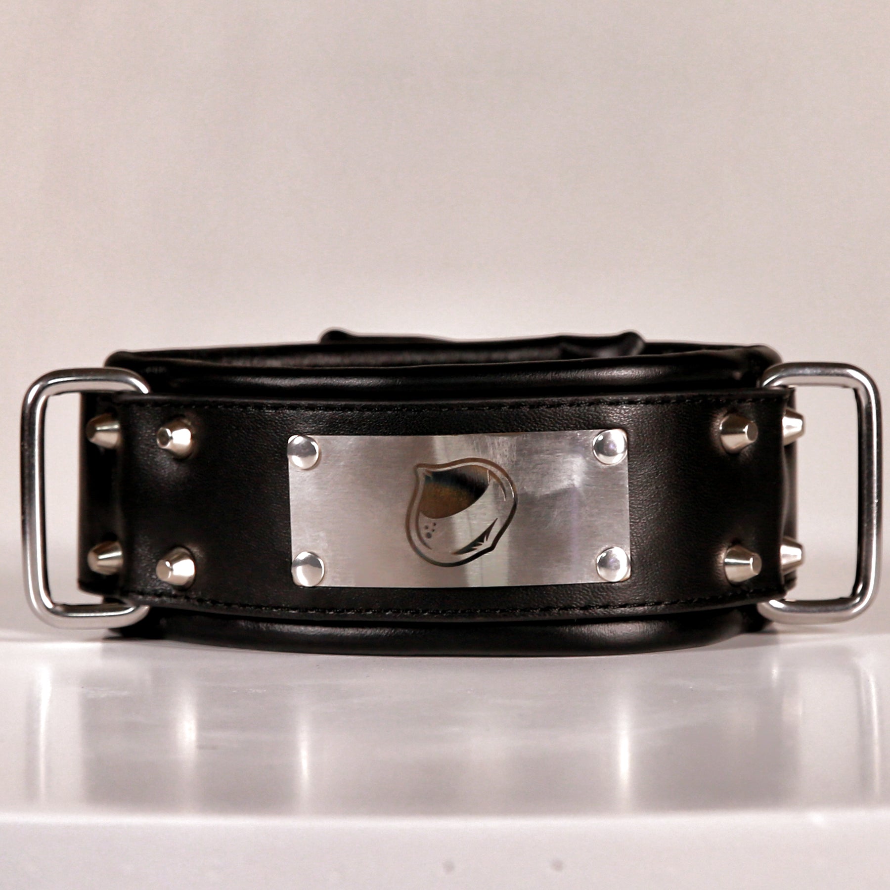 ANUBIS - 01 Custom Leather Collar/Neck Restraints