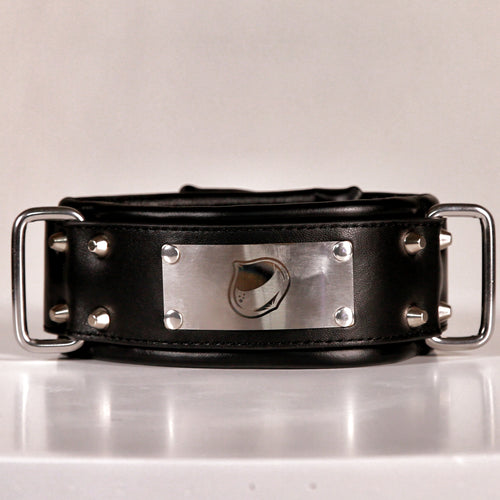 ANUBIS - 01 Custom Leather Collar/Neck Restraints