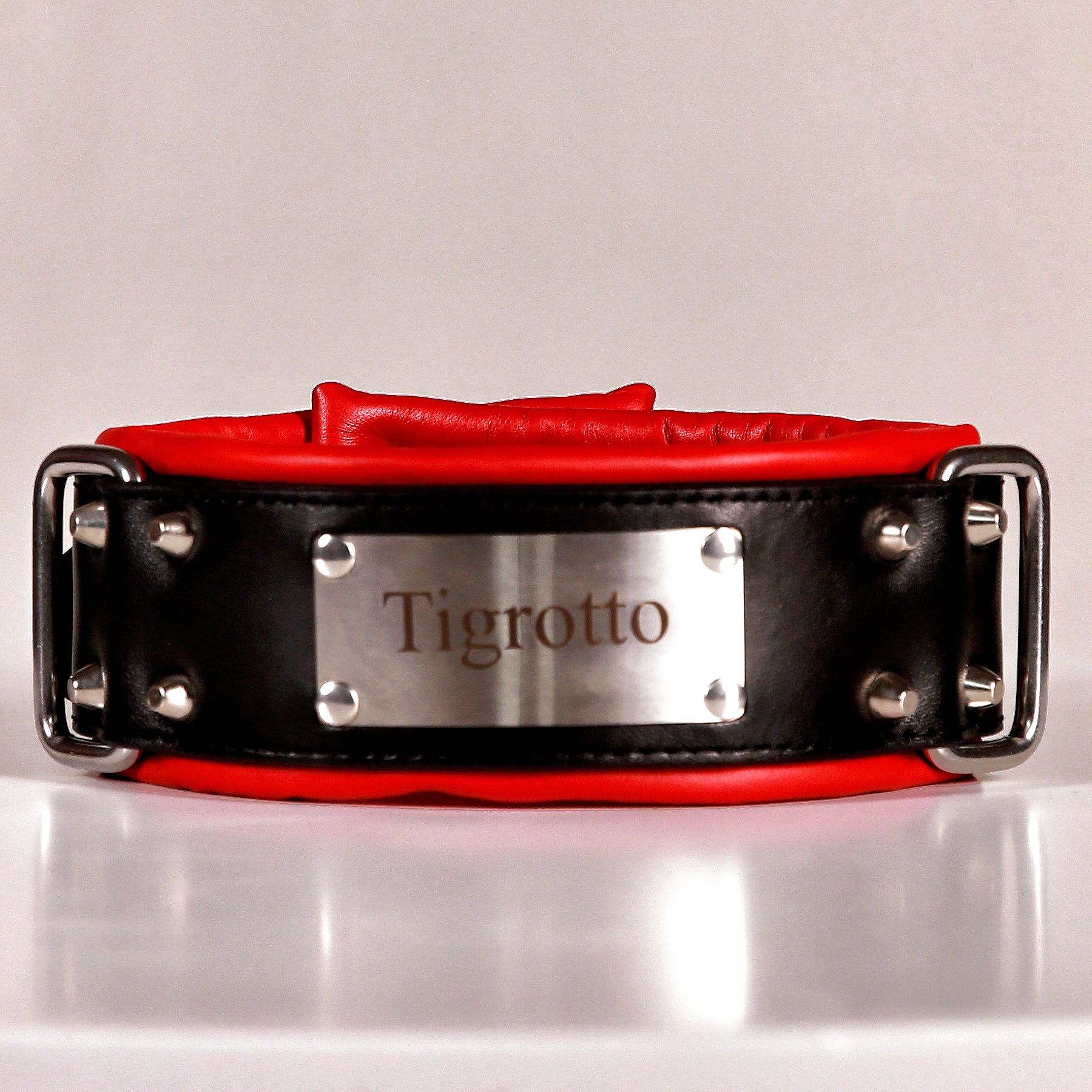 ANUBIS - 01 Custom Leather Collar/Neck Restraints